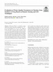 Research paper thumbnail of Evaluation of Water Quality Parameters in Marshes Zone Southern of Iraq Based on Remote Sensing and GIS Techniques