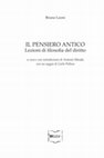 Research paper thumbnail of A. Masala (ed) Bruno Leoni Il pensiero antico