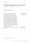 Research paper thumbnail of Classificação psiquiátrica: tensionamento atual entre realismo e nominalismo