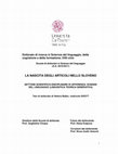 Research paper thumbnail of La nascita degli articoli nello sloveno