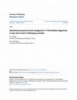 Research paper thumbnail of Geotechnical assessment and management of 148 landslides triggered by a major storm event in Wollongong, Australia