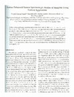 Research paper thumbnail of Surface enhanced Raman spectroscopic studies of analytes using various approaches