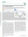 Research paper thumbnail of In Silico Ultrafast Nonlinear Spectroscopy Meets Experiments: The Case of Perylene Bisimide Dye