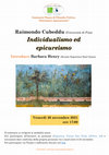 Research paper thumbnail of Raimondo Cubeddu, Individualismo ed epicureismo