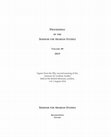 Research paper thumbnail of 2019 - A Friday mosque founded in the late first century A.H. at al-Yamāmah : origins and evolution of Islamic religious architecture in Najd. In Proceedings of the Seminar for Arabian Studies 49: 247–264