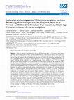 Research paper thumbnail of Exploration archéologique de 170 hectares de plaine maritime (Bourbourg, Saint-Georges-sur-l’Aa, Craywick, Nord de la France) : restitution de la fermeture d’un estuaire au Moyen Âge et mise en évidence de mares endiguées