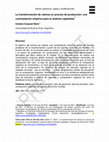 Research paper thumbnail of Maito, Esteban Ezequiel - La transformación de valores en precios de producción: una contrastación empírica para el sistema capitalista (Ensayos de Economía 31/59)