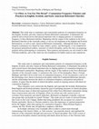 Research paper thumbnail of "As Often As You Eat This Bread": Communion Frequency Polemics and Practices in English, Scottish, and Early American Reformed Churches