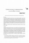 Research paper thumbnail of El impacto ecológico y el bienestar nacional (el caso de Brasil: 1965-1998)