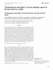 Research paper thumbnail of Trichosporon asteroides: A novel ethiological agent of Kerion celsi in a child