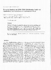 Research paper thumbnail of Numerical Analysis and DNA-DNA Hybridization Studies on Xanthobacter and Emendation of Xanthobacter flavus