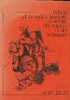 Research paper thumbnail of Bulletin de la Société Française d'Histoire des Sciences et des Techniques n°21 22 23, mars 1988, 1ère partie, P. 1 à 57