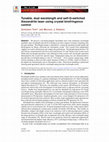 Research paper thumbnail of Tunable, dual wavelength and self-Q-switched Alexandrite laser using crystal birefringence control