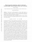 Research paper thumbnail of Electromagnetic induction: physics, historical breakthroughs, epistemological issues and textbooks