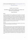 Research paper thumbnail of Saint Michel gardien et guide des itineraires sacres antiques entre Mont Cenis et mont Saint Michel