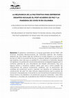 Research paper thumbnail of La relevancia de la paz positiva para enfrentar desafíos sociales: el post-acuerdo de paz y la pandemia de covid-19 en Colombia