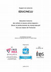 Research paper thumbnail of Rapport de recherche EDUCINCLU