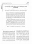 Research paper thumbnail of The search for more pH stable stationary phases for high performance liquid chromatography