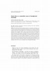 Research paper thumbnail of Innate ideas as a naturalistic source of metaphysical knowledge