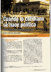 Research paper thumbnail of Cuando lo cotidiano se hace política