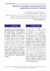 Research paper thumbnail of Monitoreo en ambiente y salud sobre el uso de agroquímicos en Guichón, Paysandú