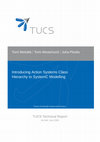 Research paper thumbnail of Introducing Action Systems Class Hierarchy to SystemC Modelling