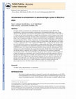 Research paper thumbnail of Accelerated re-entrainment to advanced light cycles in BALB/cJ mice