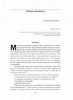 Research paper thumbnail of Trabajo doméstico