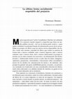 Research paper thumbnail of La última forma socialmente respetable del prejuicio