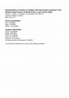 Research paper thumbnail of Characteristics of mothers of children with fetal alcohol syndrome in the Western Cape Province of South Africa: a case control study