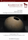 Research paper thumbnail of The Fifteenth Annual Byvanck Lecture 2021 - Tamar Hodos - Eggstraordinary Objects: Ostrich Eggs as Luxury Items in the Ancient Mediterranean