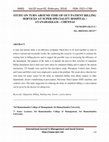 Research paper thumbnail of Study on turn around time of out patient billing services at super speciality hospital/Ayanabakkam – Chennai