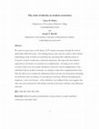 Research paper thumbnail of The crisis of identity in modern economics