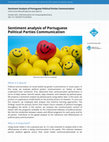 Research paper thumbnail of Sentiment Analysis of Portuguese Political Parties Communication