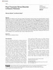 Research paper thumbnail of Post-Traumatic Stress Disorder in Kosovo Veterans