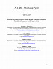 Research paper thumbnail of Fostering Integrated Governance Quality through Technology Penetration: Thresholds of Democracy in Sub-Saharan Africa