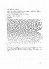 Research paper thumbnail of JOURNAL: Cole and van der Walt,  2011, "Crossing the Color Lines, Crossing the Continents: Comparing the Racial Politics of the IWW in South Africa and the United States, 1905-1925"