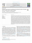 Research paper thumbnail of Population age structure as an indicator for assessing the quality of breeding areas of Common quail (Coturnix coturnix