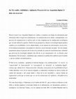 Research paper thumbnail of En TIC confío, visibilidad y vigilancia, Proyecto de Ley Argentina Digital