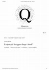 Research paper thumbnail of Il "cojone" di "Strappare lungo i bordi"