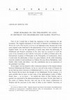 Research paper thumbnail of Some Remarks on the Philosophy of Love in Dietrich Von Hildebrand and Karol Wojtyla