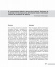 Research paper thumbnail of El conocimiento didáctico puesto en práctica: Opciones de andamiaje entre las trayectorias de formación inicial y la formación continua de profesores de Historia