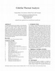 Research paper thumbnail of CubeSat Thermal Analysis