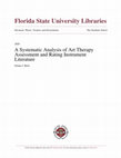 Research paper thumbnail of Systematic Analysis of Art Therapy Assessment and Rating Instrument Literature