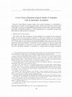 Research paper thumbnail of CHAPINAL HERAS, D. & ESPAÑA-CHAMORRO, S. (2021), “A New Graeco-Egyptian magical amulet of Anguipes”, Chronique d’Egypte 97 (191), 129-136