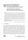 Research paper thumbnail of Manuscrits de la Ribagorça vs. manuscrits del Matarranya: un assaig de dialectologia diacrònica