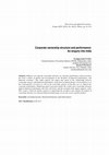 Research paper thumbnail of Corporate ownership structure and performance: An enquiry into India