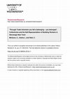 Research paper thumbnail of ‘Through Trade Unionism you felt a belonging – you belonged’: Collectivism and the Self-Representation of Building Workers in Stevenage New Town