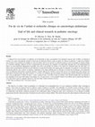 Research paper thumbnail of Fin de vie de l'enfant et recherche clinique en cancérologie pédiatrique