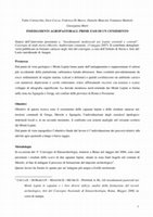 Research paper thumbnail of INSEDIAMENTI AGROPASTORALI: PRIME FASI DI UN CENSIMENTO